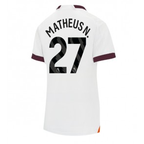 Manchester City Matheus Nunes #27 Bortatröja Dam 2023-24 Kortärmad